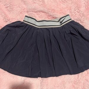 Nike Dark Blue Skater Skirt with Gray Waistband